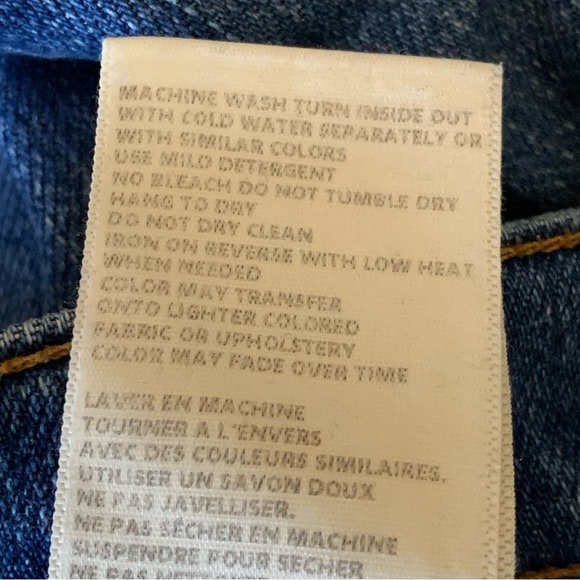 L'Agence Blue Sada Cropped Slim Ankle Fray Jeans Women’s Size 24 - 25” Inseam - Picture 10 of 11